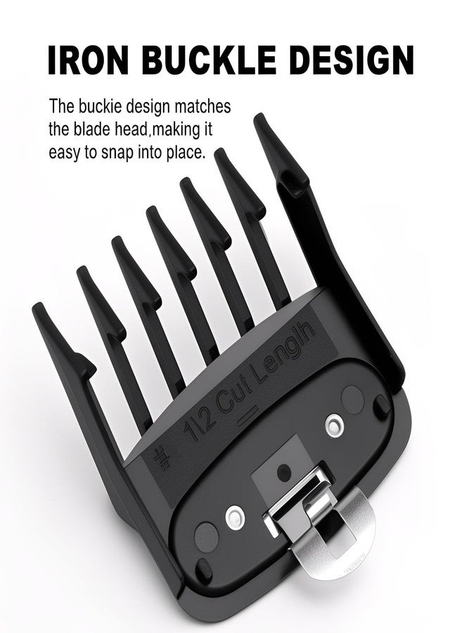 Pdtwq Compatible with Wahl Premium Guards,2Pack 1/16'' 1.5mm Compatible with Wahl 1/2 Clipper Guard,Includes Size 1/2. - Image 3